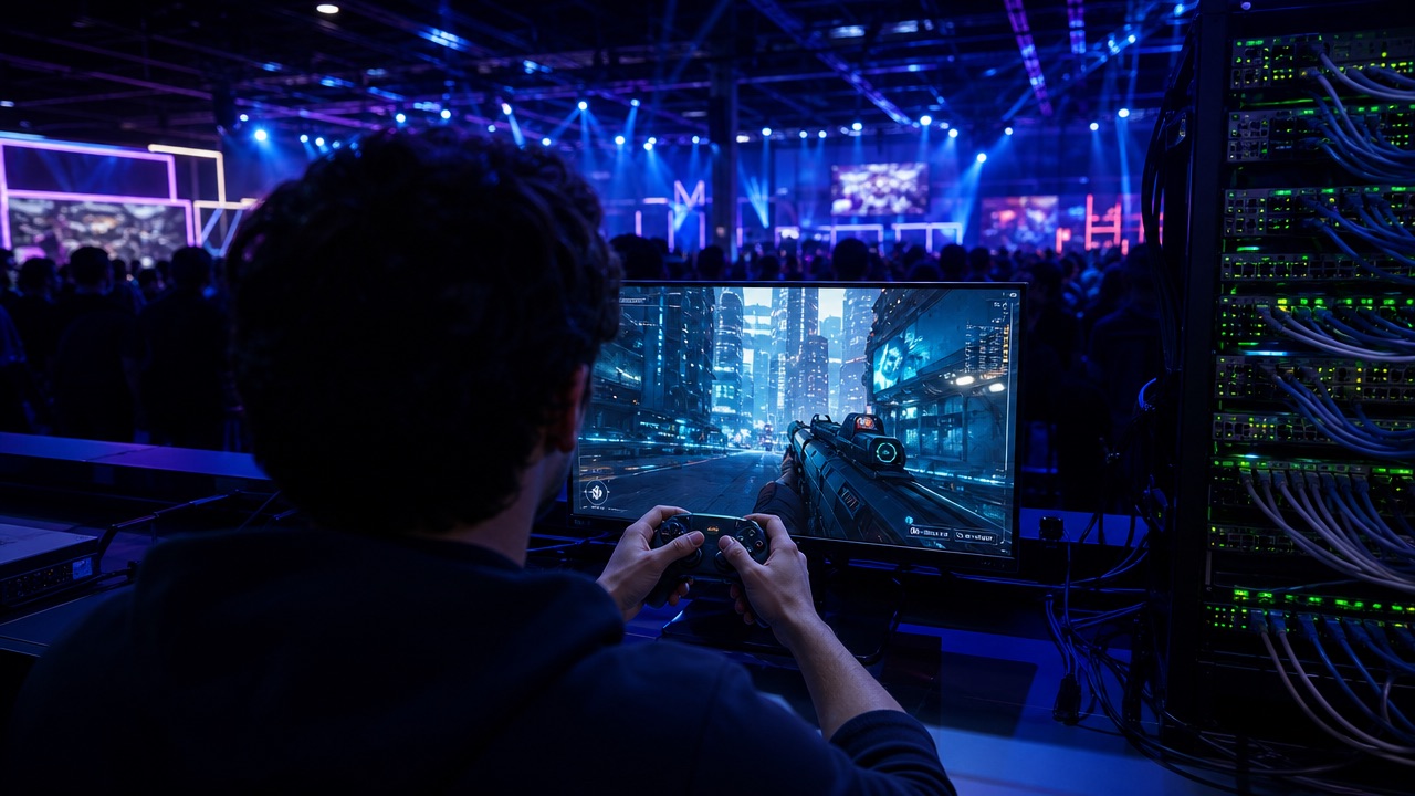 Bastidores tecnológicos do Brasil Game Show: o que sustenta a experiência do visitante