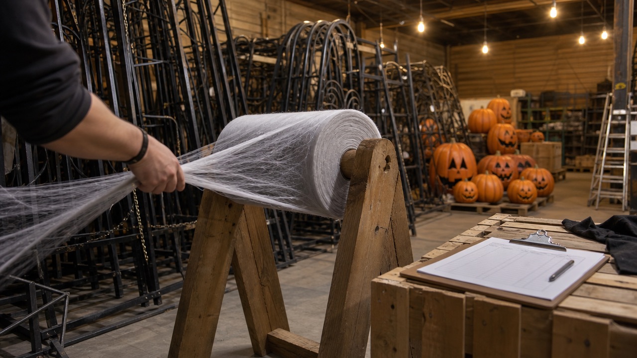 Gestão de fornecedores para festas de Halloween: o que muda quando o evento é 100% temático