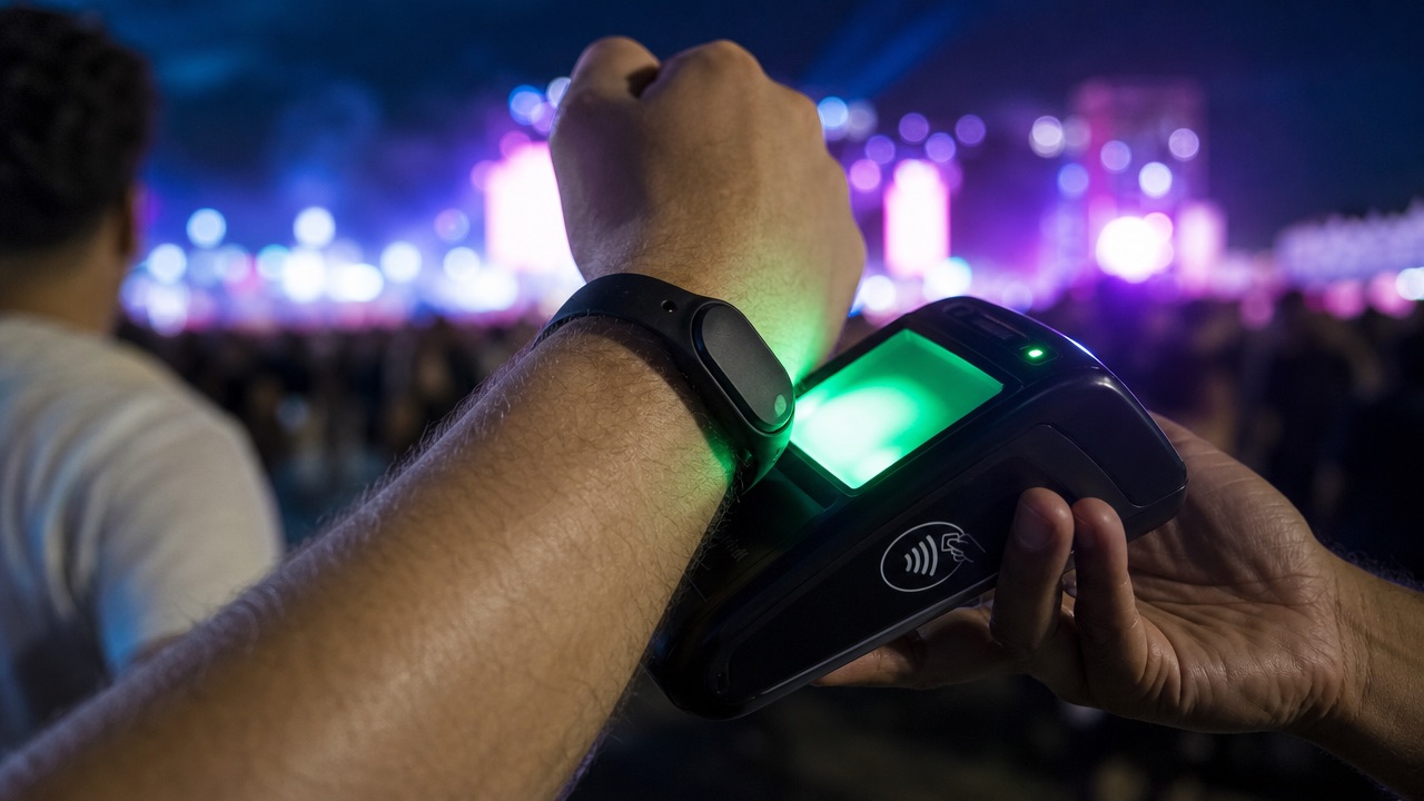 Pulseiras cashless e reconhecimento facial: a bilheteria dos festivais