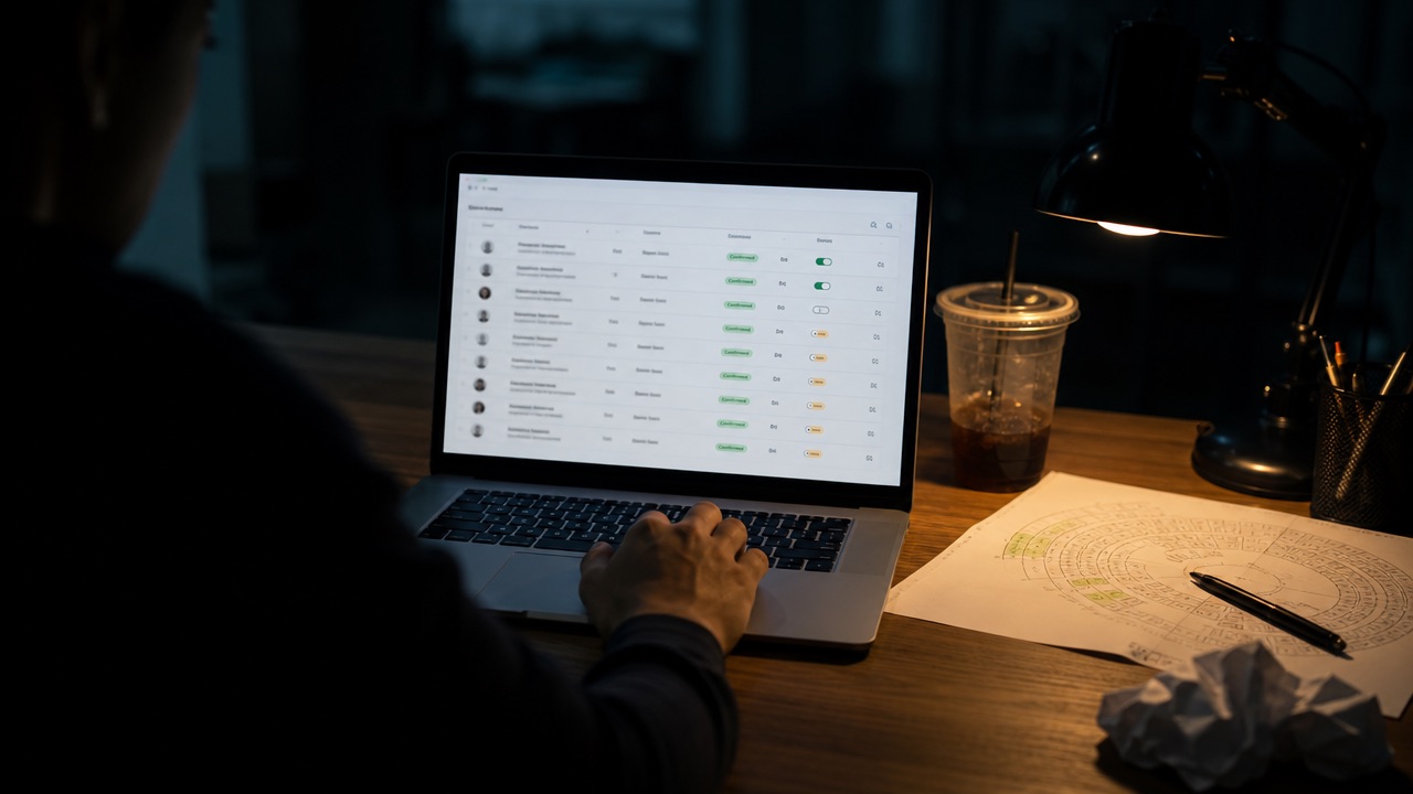 RSVP digital com confirmação automática: o fim das planilhas manuais